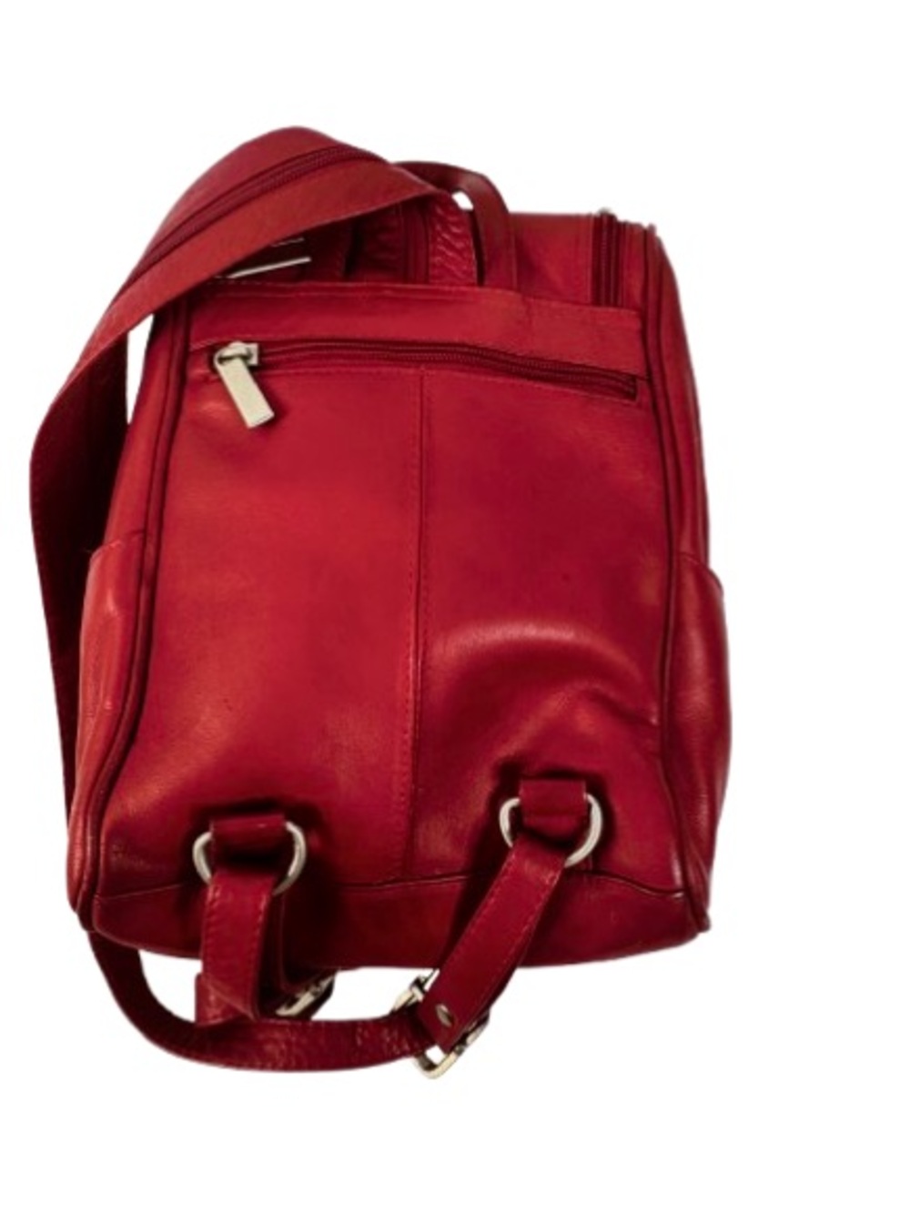 Wilson Leather Red Backpack - Picture 5 of 13